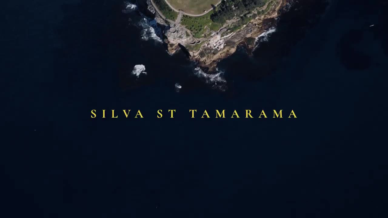 Aerial view of Tamarama beach from the BG Build project film